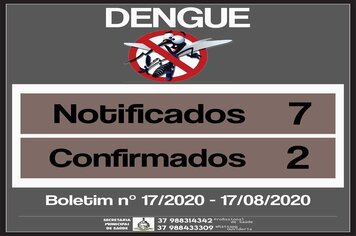 Foto - BOLETINS INFORMATIVOS DENGUE